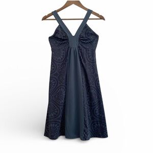 Patagonia Corinne Gray Floral/Geometric Outdoor Tennis Dress. Womens Size XS